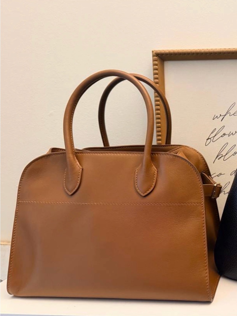 The Row Margaux 10 Leather Tote